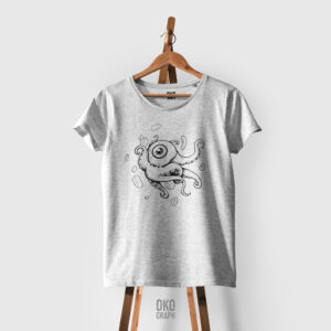 T-shirt ” Octopus ” BIO – Femme