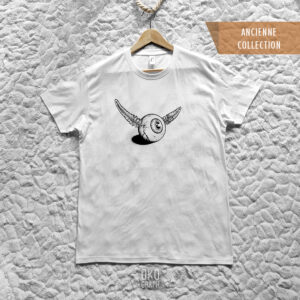 T-shirt “Evasion” – Homme – M | L – Blanc