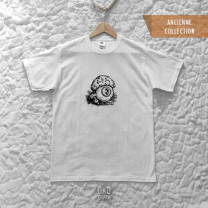T-shirt “Moisissure” – Homme – M – Blanc