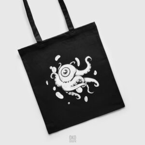 Sac en tissu “Octopus” – Noir