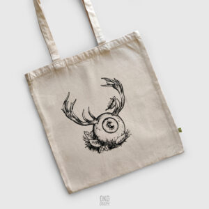 Sac en tissu « Forêt » – Écru
