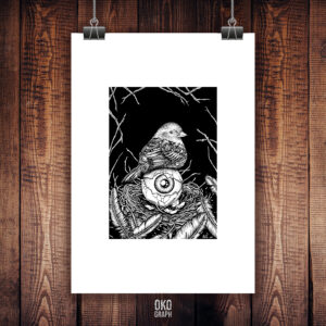 Reprographie “Nid douillet”
